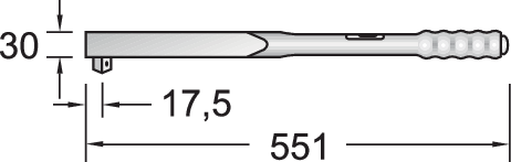 Динамометрический ключ DREMOMETER BC 1/2" 40-200 Нм (7685530)