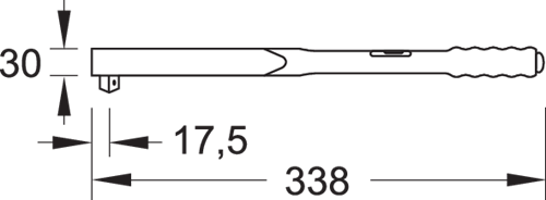 Динамометрический ключ DREMOMETER A 3/8" 8-40 Нм (7682000)