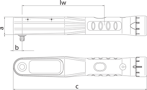 Динамометрический ключ DREMOMETER MINI 1/4" 2.5-12 Нм (1957694)