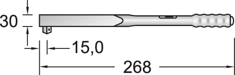 Динамометрический ключ DREMOMETER AM 1/4" 6-30 Нм (7775440)