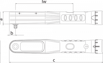 Динамометрический ключ DREMOMETER MINI 1/4" 2.5-12 Нм (1957694)